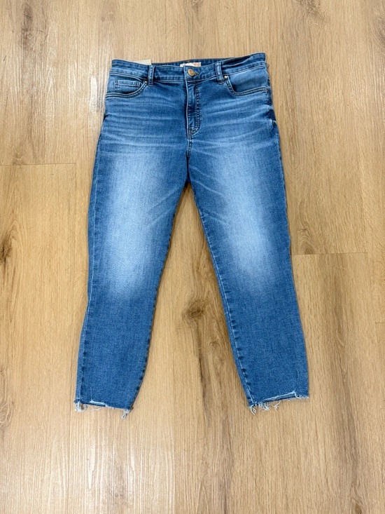 Kut from the Kloth Denim - Kut from the Kloth Light Blue High-Rise Connie Fab Ab Crop Size 10